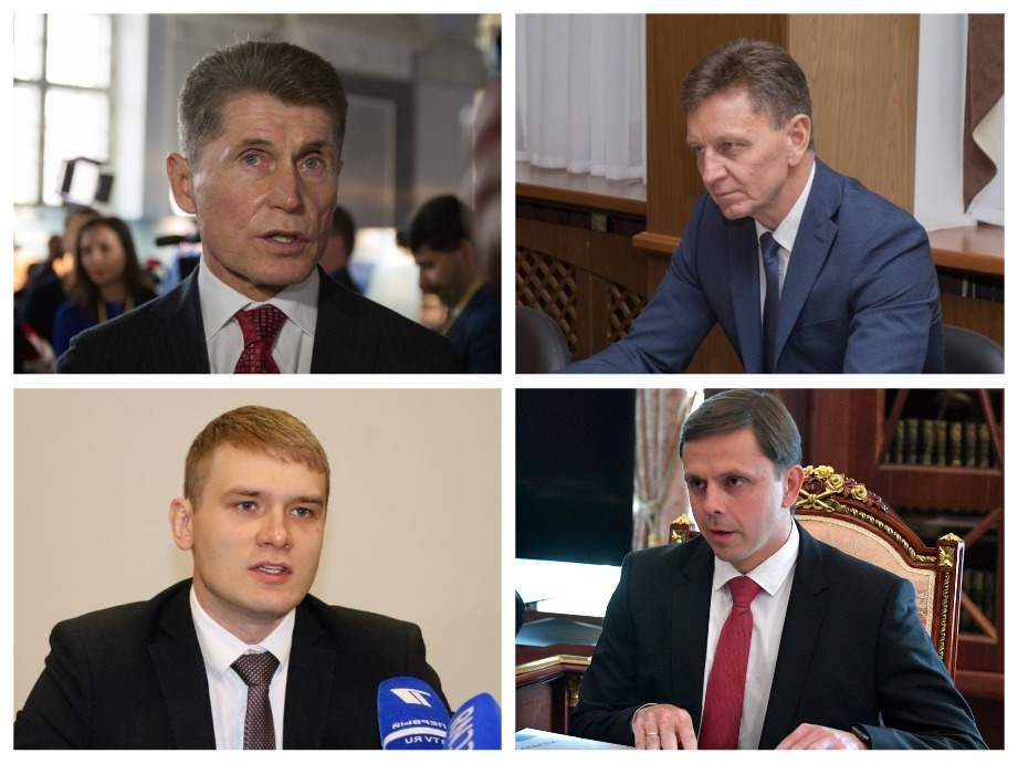 Губернаторы Сипягин, Кожемяко, Клычков и Коновалов находятся на грани отставки
