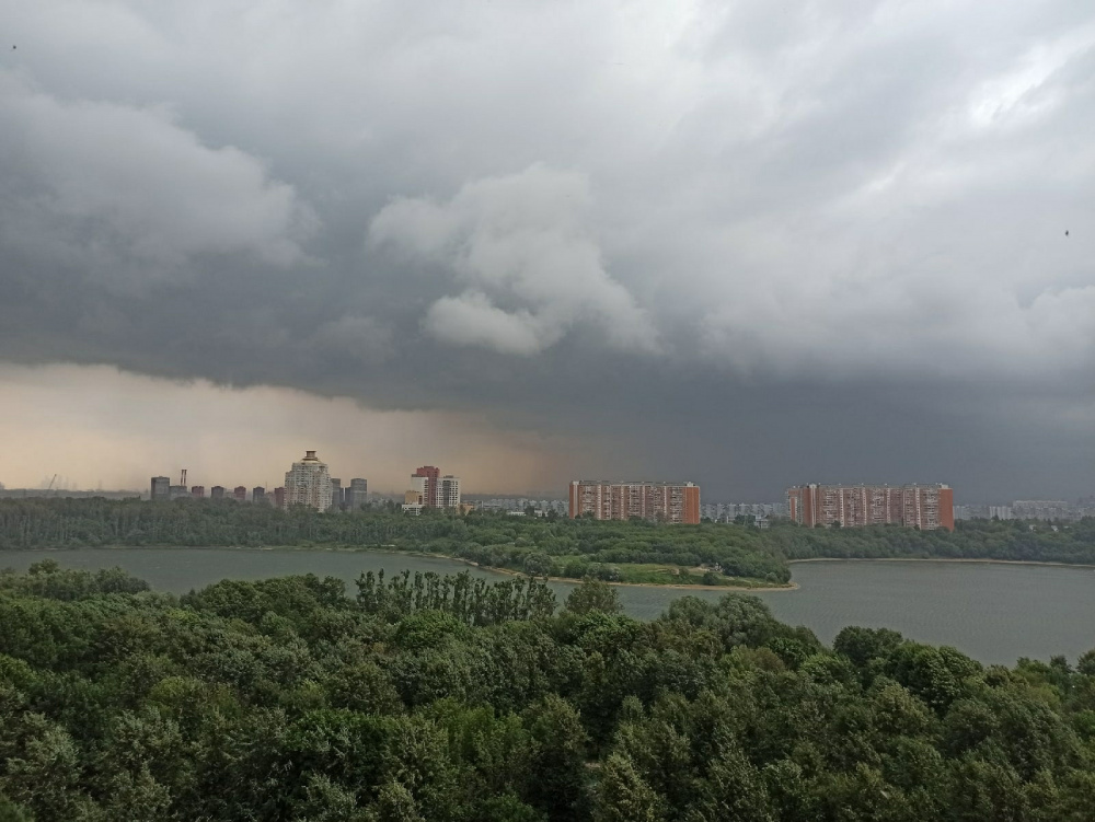 Жителей десяти регионов России предупредили об угрозе ЧС из-за ливня и ветра