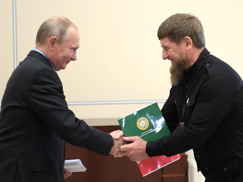 Чеченский министр: Путин наградил Рамзана Кадырова орденом «За заслуги перед Отечеством»