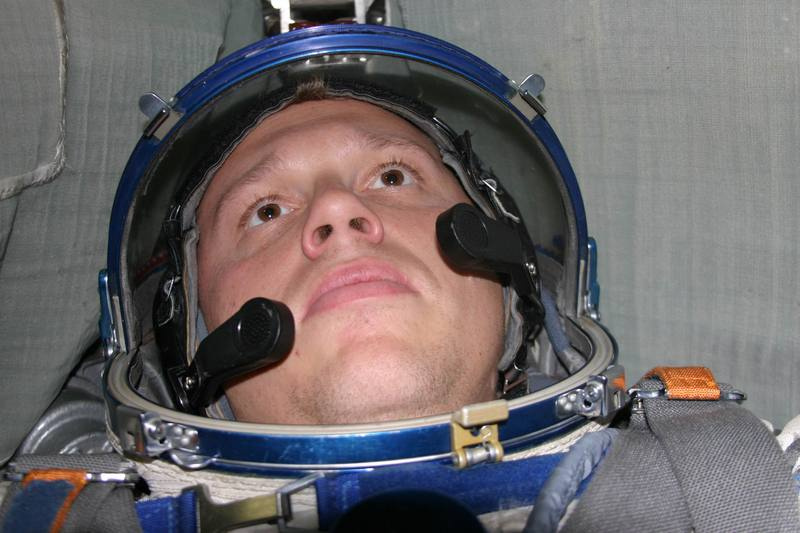 Сергей Полонский на курсе подготовки космонавтов