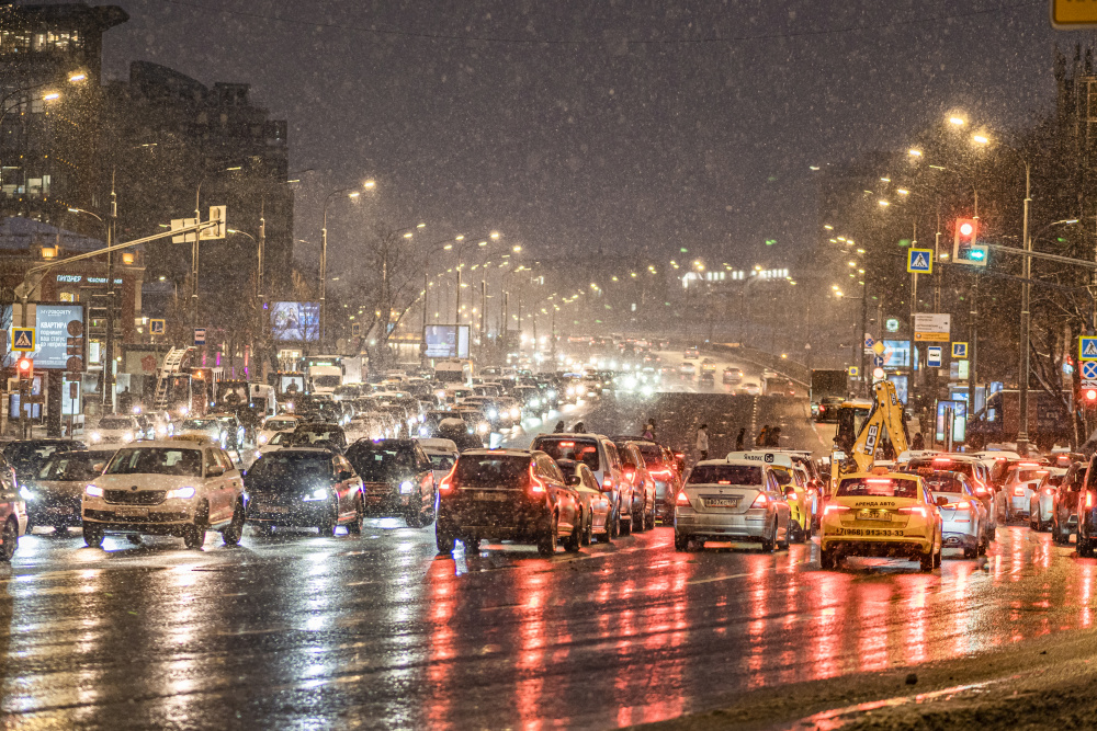 Дептранс Москвы: пробки перед Новым годом в вечерний час пик будут достигать 9-10 баллов
