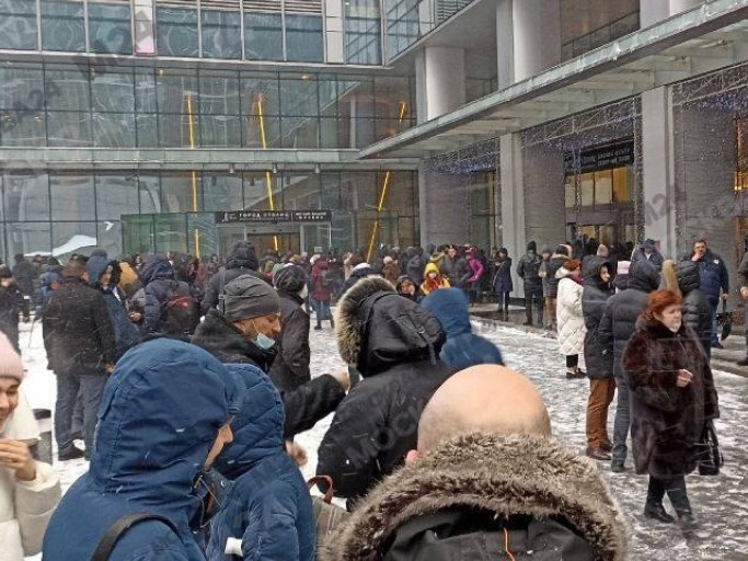 В Москве эвакуировали людей из жилого небоскреба в «Москва-Сити»