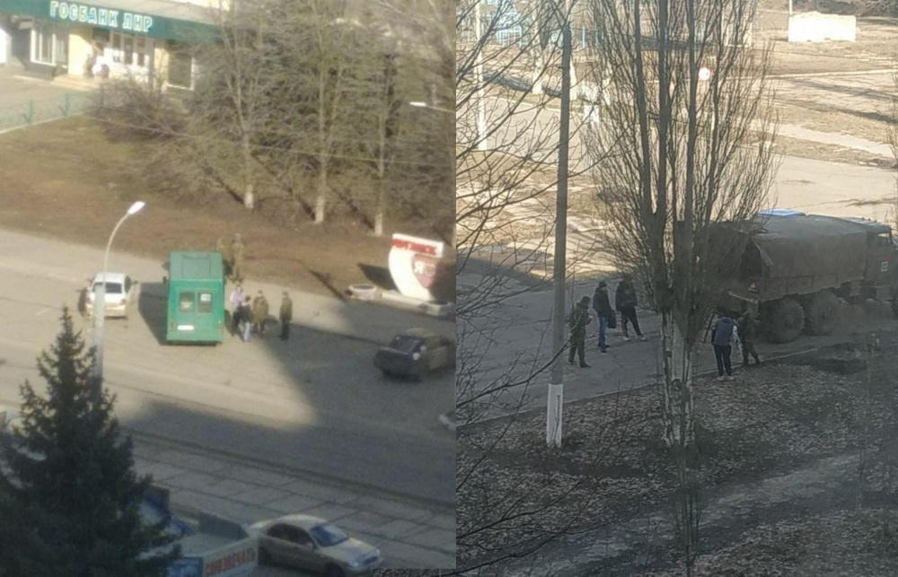 «На войну под дулом автомата?» Жители Луганска сообщают, что военная комендатура забирает мужчин с улиц