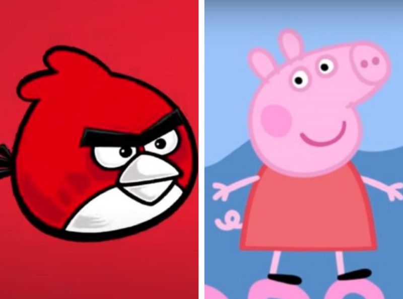 Владельцы "Свинки Пеппы" и Angry Birds судятся из-за публикаций в...